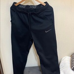 Nike Black Sweatpants with Logo